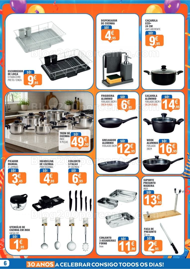 Antevisão Folheto E-LECLERC Lamego Bazar Aniversário 15 outubro a 1 novembro